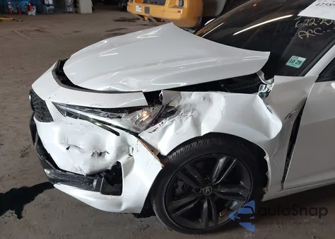 2025 Acura Integra A-Spec из США, поврежденный, VIN 19UDE4H32SA007586